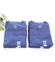 WHOLESALE LOT (12) Men’s Dark Navy 2XL TShirts BRAND NEW with Tags!