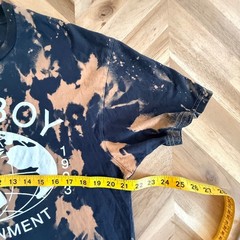 Bad Boy Entertainment Invisible Bully Bleached Tie Dye Hip-Hop T-Shirt Mens L