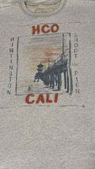Hollister HCO Logo Short Sleeve T-Shirt Vintage Y2K Medium Preppy California