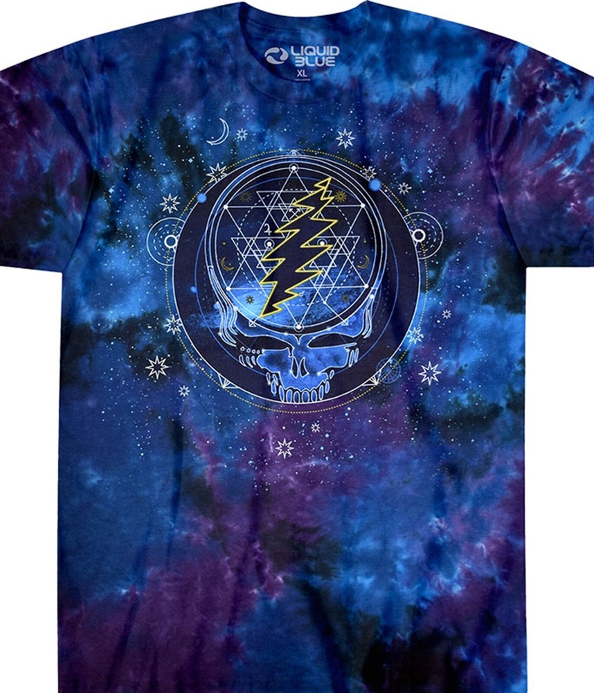 GRATEFUL DEAD-MYSTICAL STEALIE-SYF-TIE DYE T-SHIRT S-M-L-XL-2X-3X-4X-5X-6X