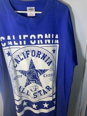 Shaka Wear California All Star T-Shirt 100% Cotton Size 2XL Streetwear USA G