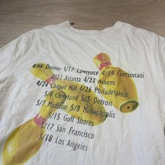 Abercrombie & Fitch Foo Fighters White T-Shirt Adult XL Oversized cropped