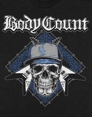 Body Count T Shirt Attack Band Logo new Official Mens Black