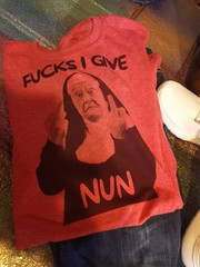 F*cks I Give Nun Hilarious Funny Rude Obscene Tshirt Shirt S M L XL XXL