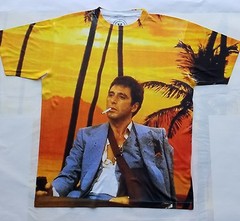 Scarface Frank’s Office T shirt Miami south beach 80s tony montana