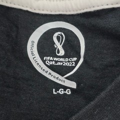 FIFA World Cup Qatar 2022 Long Sleeve Shirt Mens Large Black Outerstuff NWT