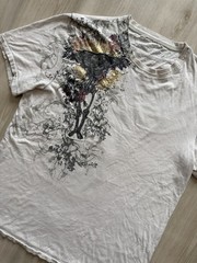Y2K Jimmy’z Brand Skull Crucifix Cyber Grunge Skater Goth Sz S *see pics