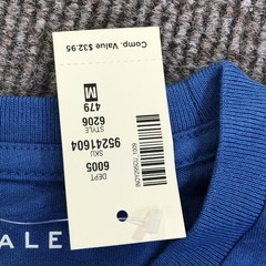 Aeropostale Shirt Mens Medium Blue USA Registered Trademark Graphic Tee Tagless