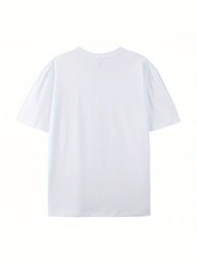 Mens Cross Letter Print T Shirt Christian Faith Casual Crew Neck Graphic Tee
