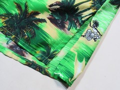 Vintage Rina Hawaiian Button Shirt Bahamas Tropical Islands Mens XXL Terivoile
