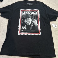 Cross Colours LL Cool J Rock The Bells NY 85 Stamp 90s Retro Legends TShirt Xlg