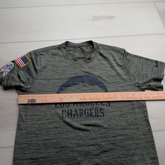 Nike LA Chargers Salute to Service T-Shirt Mens M On Field NFL Olive Green