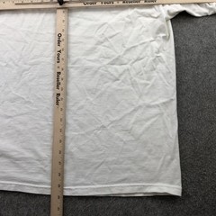 VINTAGE Y2K Computer Shirt Mens XL White 01-01-00 USA Lee Graphic Humor 90s