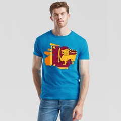 Sri Lanka Flag Travel Mens T-Shirt National Heritage