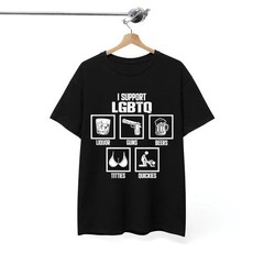 I Support LGBTQ Shirt, Funny Meme Shirt, Unisex Shirt, Trendy Shirt