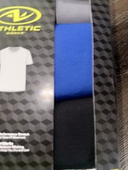 Athletic Works ~ Mens 3-Pack T-Shirts Crew Neck Cotton Blend Performance ~ 2XL