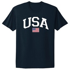 Patriotic American USA Graphic Tee | USA T-shirt | USA Flag T-shirt
