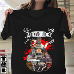 Alter Bridge Size S-5XL Cotton black Men’s short sleeve