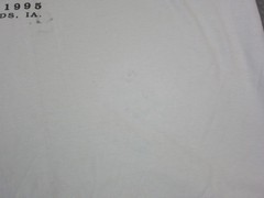 Vintage Iowa Masters Shirt Mens Extra Large XL White Swimming Championship 90s