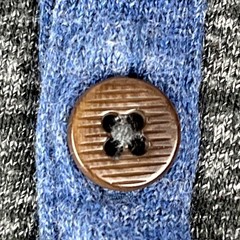 Lucky Brand Henley Shirt Mens L Charcoal Gray Marled Space Dye Long Sleeve