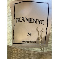 BLANKNYC Mens Asymmetric Diagonal Split Colorblock Striped Pocket Tee M NWT