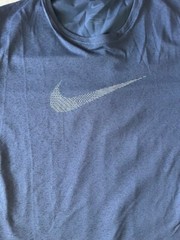 Nike Dri-FIT Running Division Men’s Miler Tee Shirt DR8766-437 Size L Blue