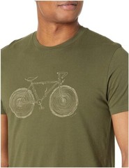 tentree Elm Cotton Classic T-Shirt Olive Night Green Size Medium