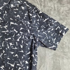 Billabong Garage Collection Shirt XL Black White Abstract Surf Skate Streetwear