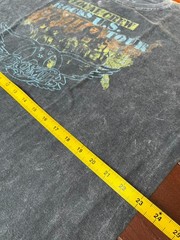 Aerosmith Shirt XL 1976 Rocks Tour Acid Wash Local Crew Grunge Metal Band Tee