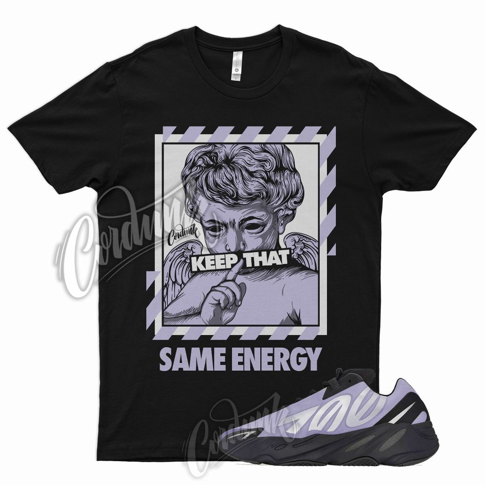 ENERGY Shirt for Y 700 MNVN Geode Lilac Pale Purple Silver Atomic Cardi B 1