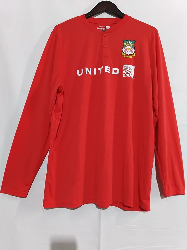United Airlines Polaris Long Sleeve Soccer Futbol Shirt L/XL