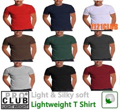 PRO CLUB LIGHTWEIGHT T SHIRTS PROCLUB MEN’S PLAIN SHORT SLEEVE UNDERSHIRTS S-5XL