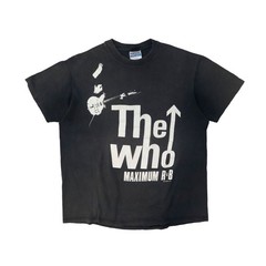 Vintage 1989 The Who Maximum R&B Graphic T-Shirt Size L