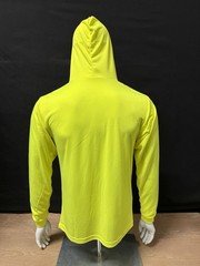 Hoodie Face Mask Long Sleeve T- Shirt 100% Polyester Material for UV Protection