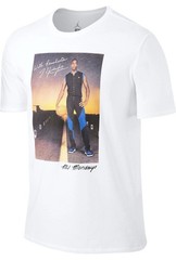 Men’s Jordan SportsWear MJ Mondays Retro Royal 1 High T-Shirt 801603-100 LARGE