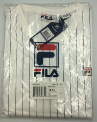 Fila Men’s Guillo Tee White/Peacoat, Vintage Soccer Style, XXL 🎈FREE SHIP🎈