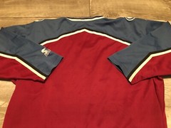 Vintage Starter Colorado Avalanche NHL Hockey Jersey Uniform Small Embroidered