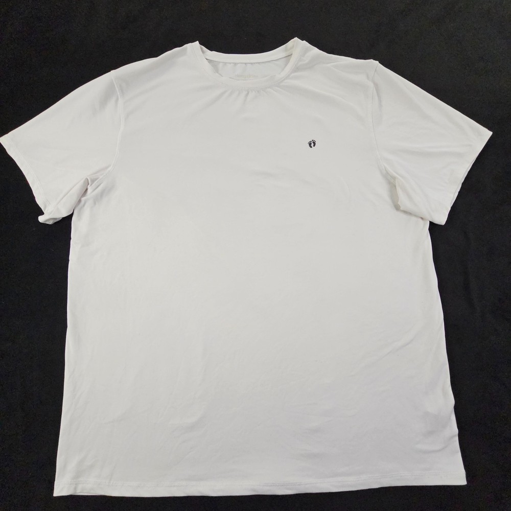 Hang Ten White Short Sleeve Polyester SPandex T-Shirt Men’s 2XL