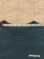 Patagonia Responsibili-Tee Men’s Blue Graphic Logo Crew Neck T-Shirt Size M