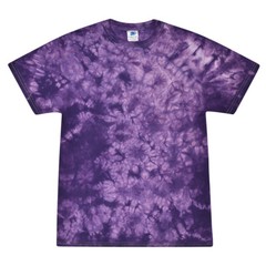 Crystal Wash T-Shirts Multi-Color Adult Size Short Sleeve Cotton Colortone