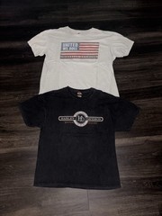 VTG Y2K T-Shirt Lot OF 7 Harley Davidson Biker Motorcycle L XL 2XL 3XL