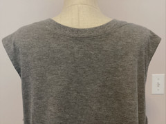 ATHLETIC WORKS DRIWORKS GRAY TRI BLEND MUSCLE Tank Sz M*