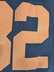 Headgear Classics Napoleon Dynamite Uncle Rico Jersey L 2004 Blue #82 Jon Gries