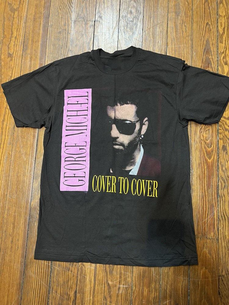 George Michael Band Cover To Cover Tour Unisex Tee Shirt S-5XL