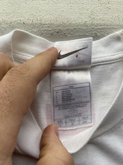 90s Nike Vintage Davidoff Swiss Indoors Tennis White Mens T Shirt Small Rare