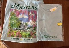 Vintage 2026 Masters Club House Golf Trendy Graphic 2Sides Cotton Unisex T-Shirt