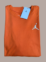 Nike Jordan Jumpman Men’s Short-Sleeve T-Shirt Orange Sz M New