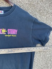 Vintage West Side Story T Shirt Black Size Large Double Sided