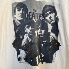 Vintage 1996 The Beatles T-Shirt Mens XL Music Rock Band Apple Promo 90s Tee