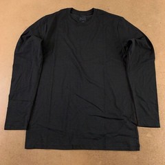 Fresh Mens T-Shirt Black Guatemala Long Sleeve Crew Neck M New